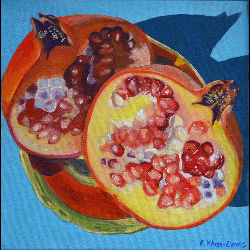 Still life wtih passion fruit